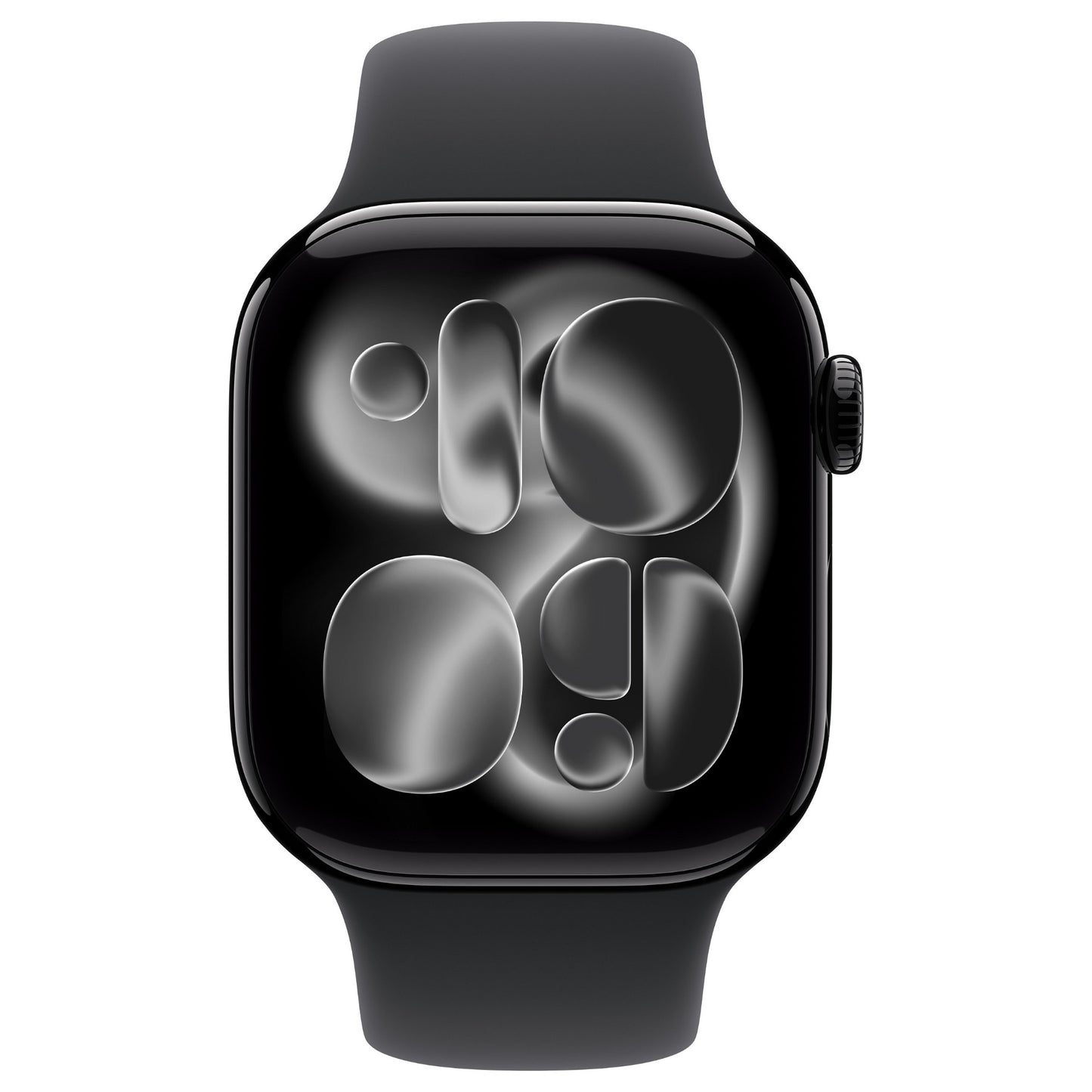 Apple Watch S11 Aluminium Cellular 42mm Diamantschwarz (Sportarmband schwarz) S/M