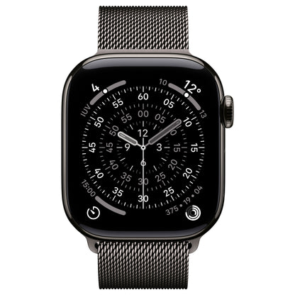 Apple Watch S11 Titan Schiefer Cellular 42mm (Milanaise Armband schiefer)