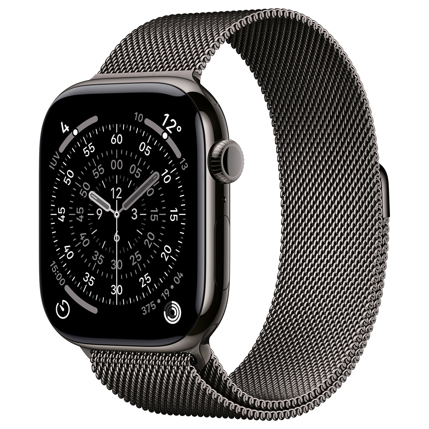 Apple Watch S11 Titan Schiefer Cellular 46mm (Milanaise Armband schiefer) M/L