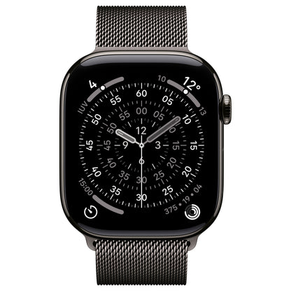 Apple Watch S11 Titan Schiefer Cellular 46mm (Milanaise Armband schiefer) M/L