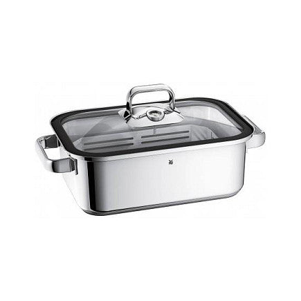 WMF 1741026040 Vitalis Compact Aroma Dampfgarer mit Silikondichtung
