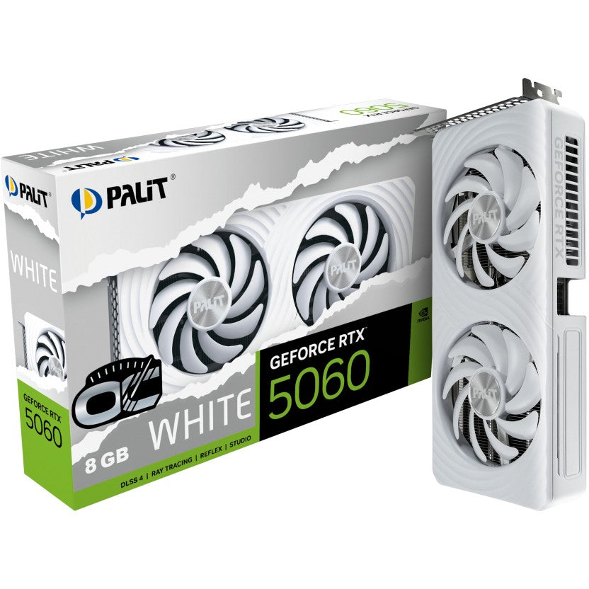 RTX 5060 8GB Palit OC GDDR7 white