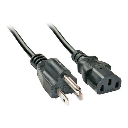LINDY IEC-Netzkabel US-Netzstecker Kpl 18AWG USA 3 Pin 2m
