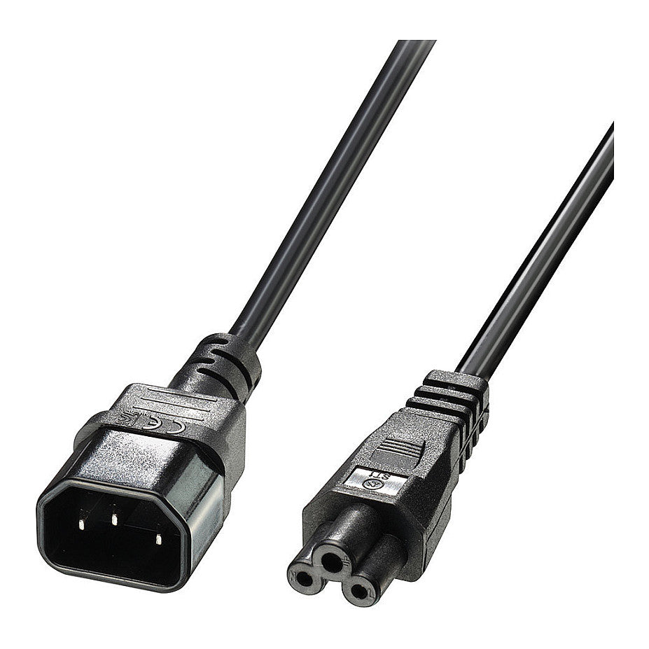 LINDY IEC-Netzkabel C14 an C5 1m
