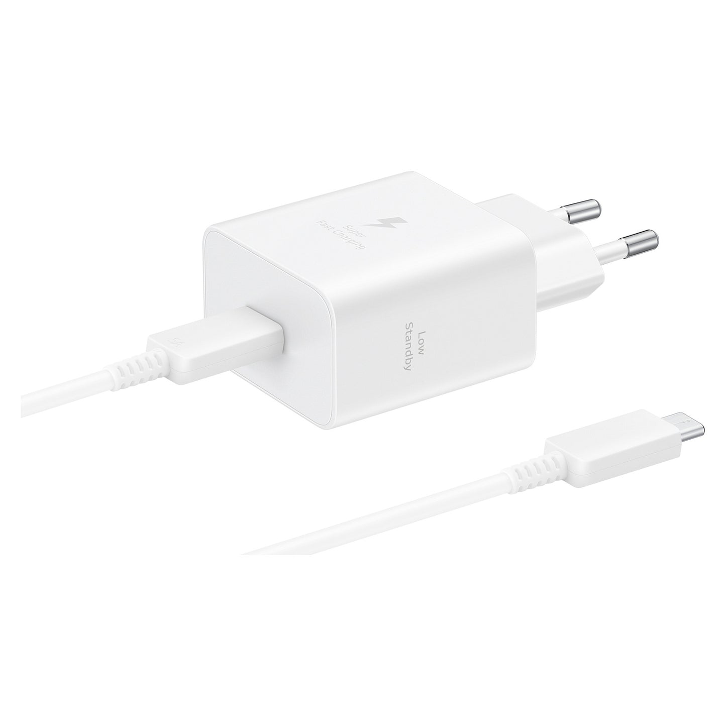 Samsung Schnellladegert 45W Power mit 5A Kabel EP-T4511 White