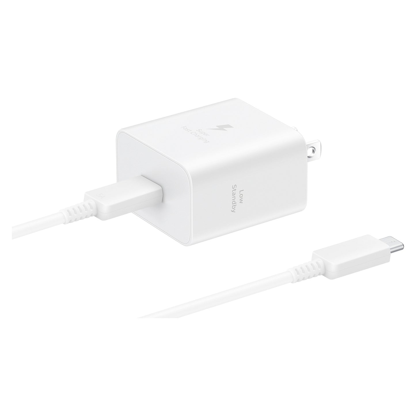 Samsung Schnellladegert 45W Power mit 5A Kabel EP-T4511 White