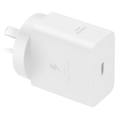 Samsung Schnellladegert 45W Power ohne Kabel EP-T4511 white