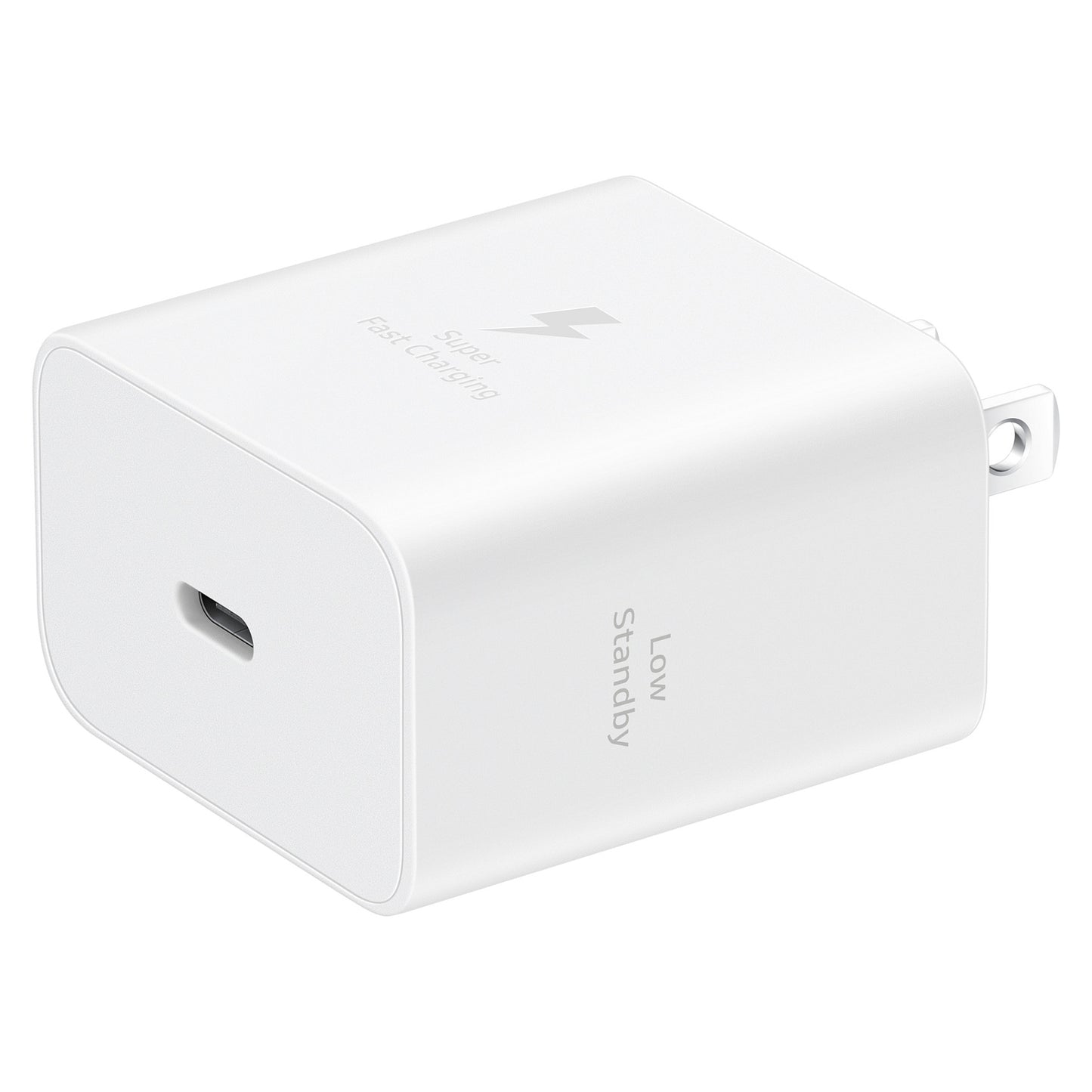 Samsung Schnellladegert 45W Power ohne Kabel EP-T4511 white