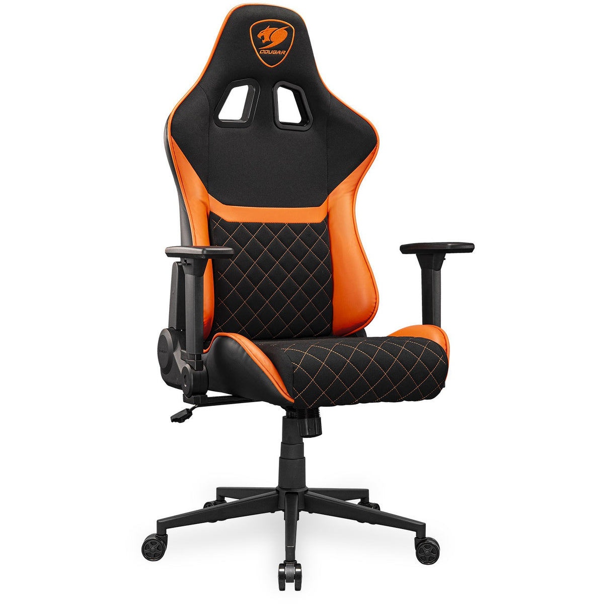 COUGAR Gaming-Stuhl Armor One V2 F, PVC/Stoff,Schwarz/Orange