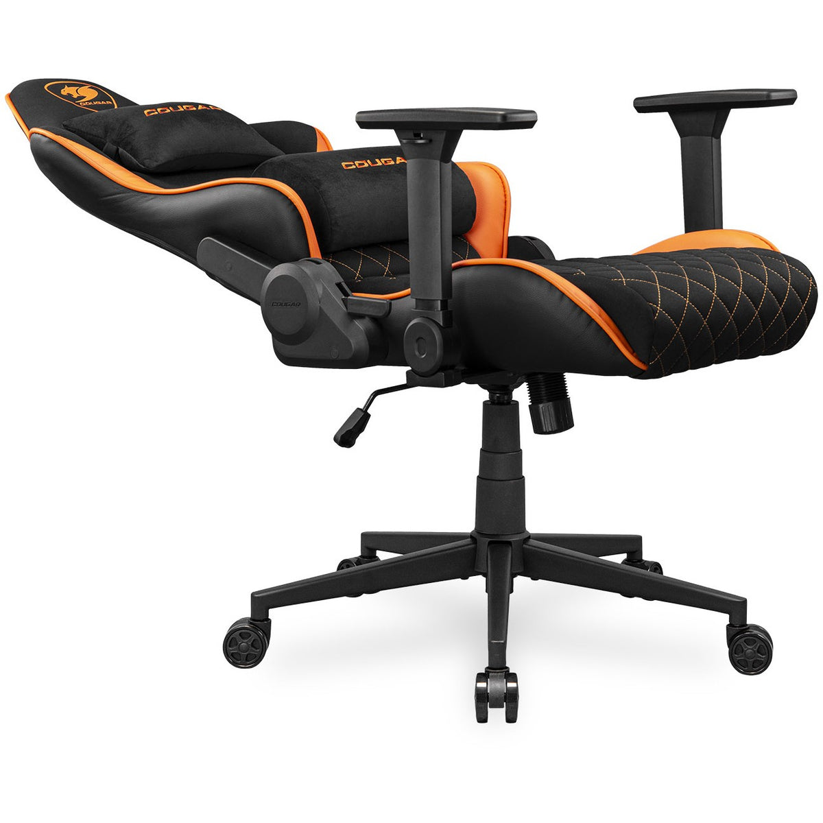 COUGAR Gaming-Stuhl Armor One V2 F, PVC/Stoff,Schwarz/Orange