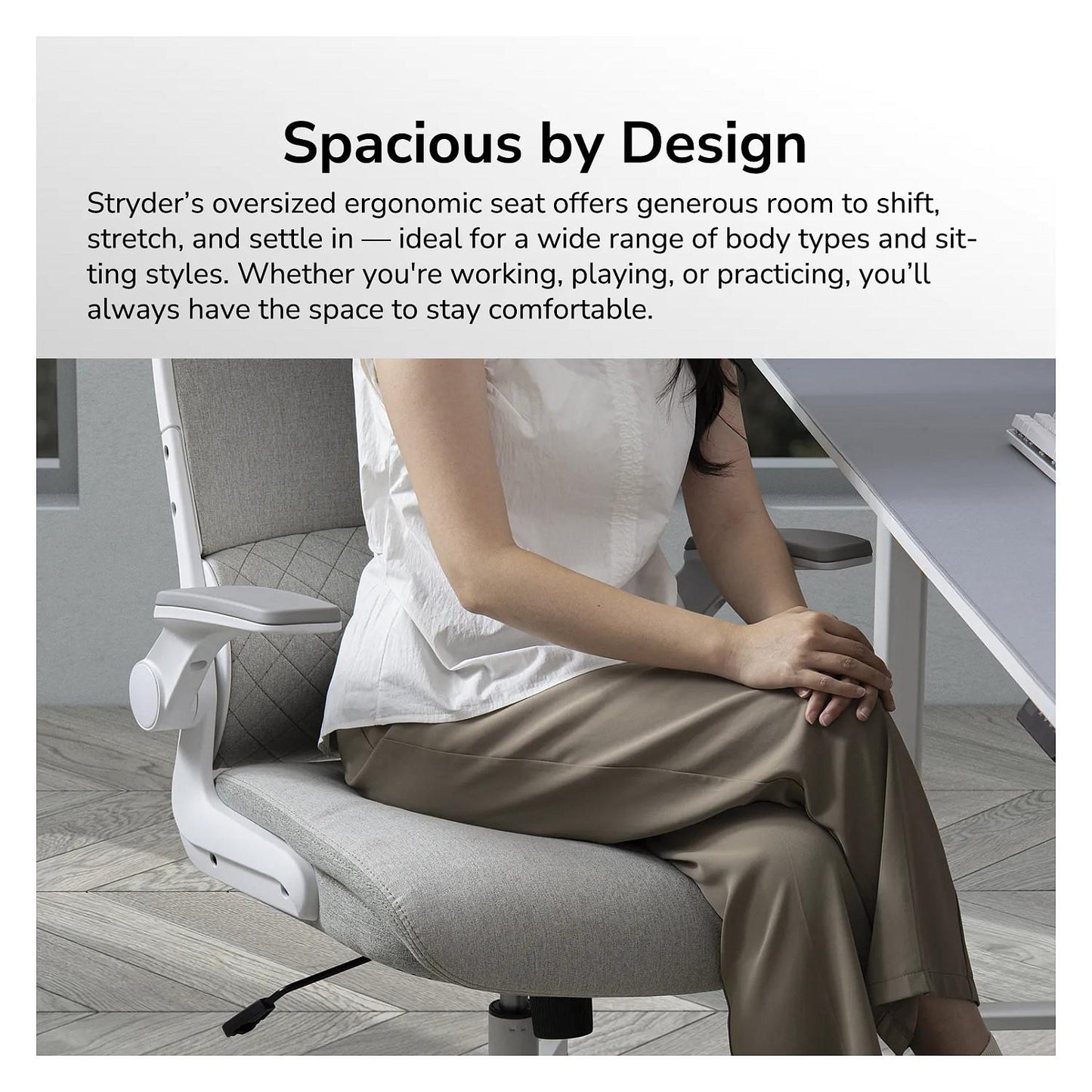 COUGAR Gaming/Office-Stuhl Stryder, Stoff, Schwarz