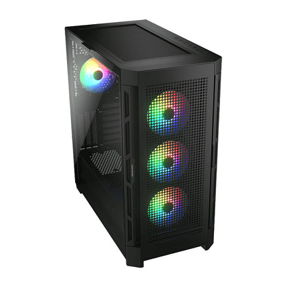 Midi COUGAR DuoFace Pro ARGB, Schwarz