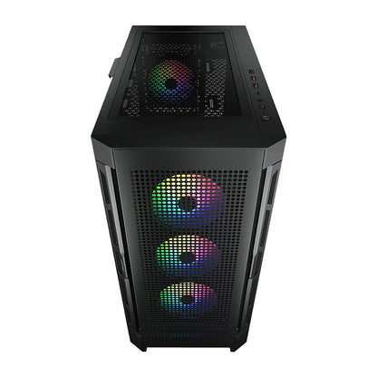Midi COUGAR DuoFace Pro ARGB, Schwarz