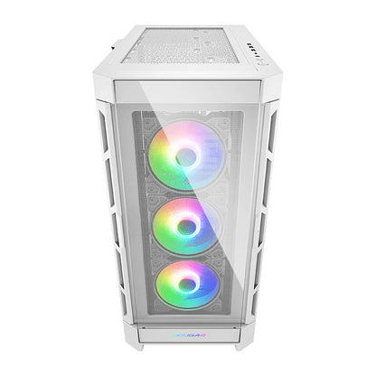 Midi COUGAR Duoface Pro ARGB, Weiß