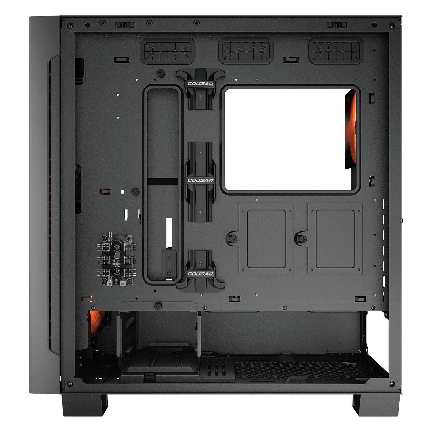 Midi COUGAR Airface ECO, ARGB, Schwarz