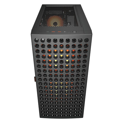 Midi COUGAR Airface ECO, ARGB, Schwarz
