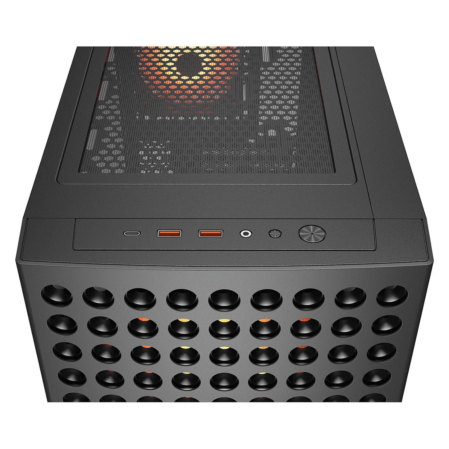 Midi COUGAR Airface ECO, ARGB, Schwarz
