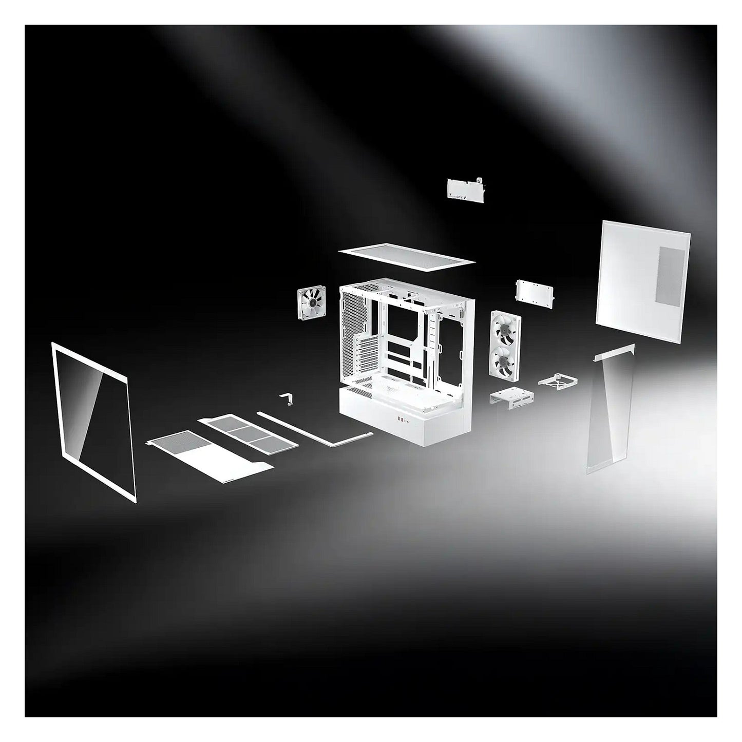 Midi COUGAR CFV235, ARGB, Glas, Schwarz