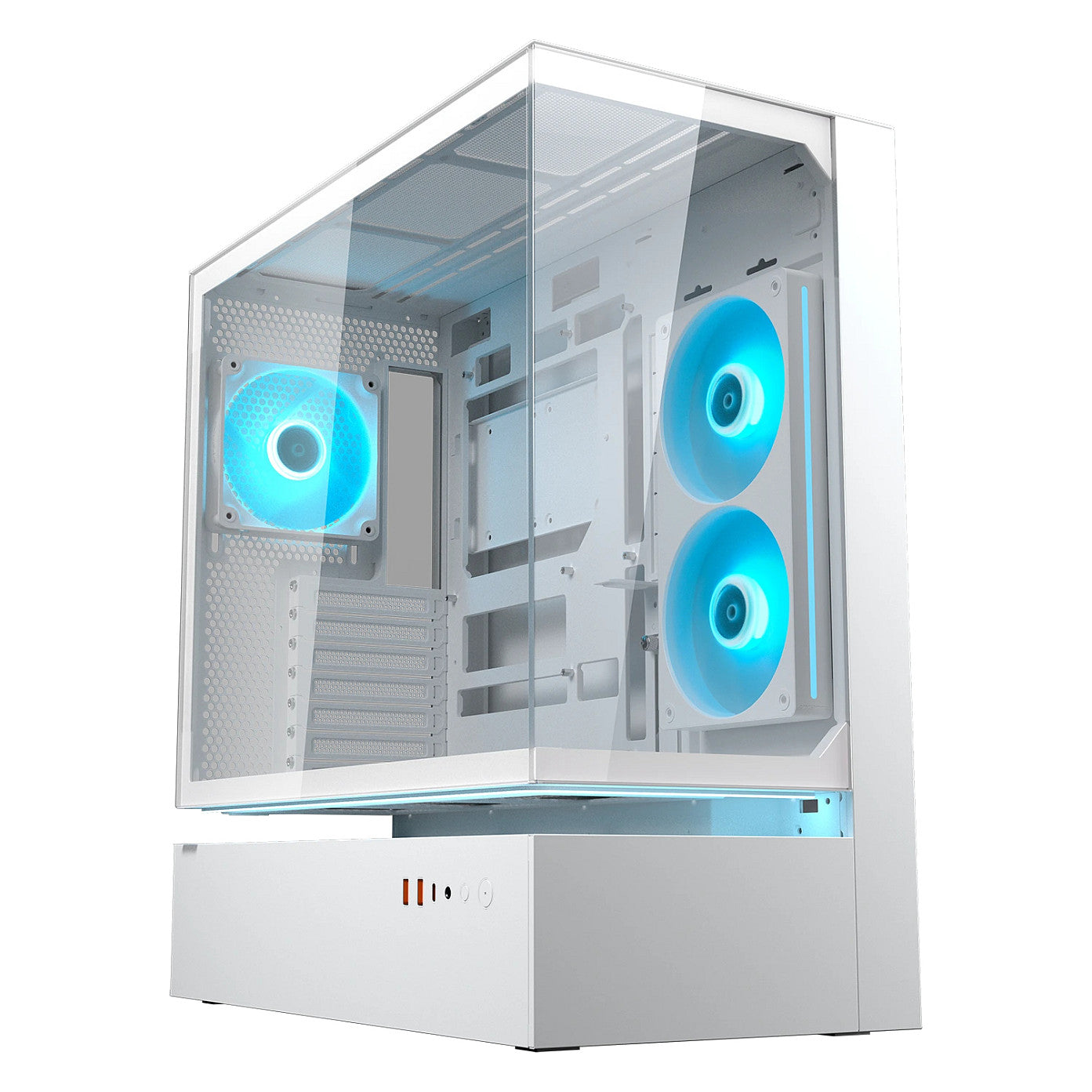 Midi COUGAR CFV235, ARGB, Glas, Weiß