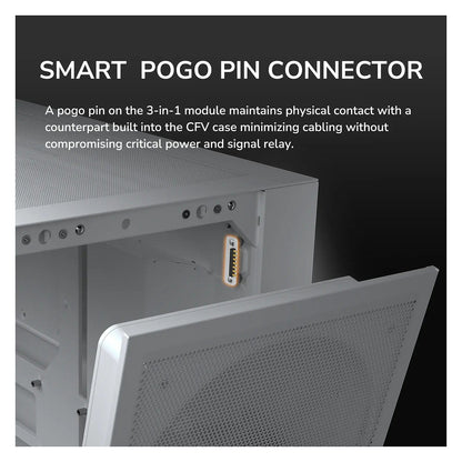 Midi COUGAR CFV235, ARGB, Mesh, Schwarz