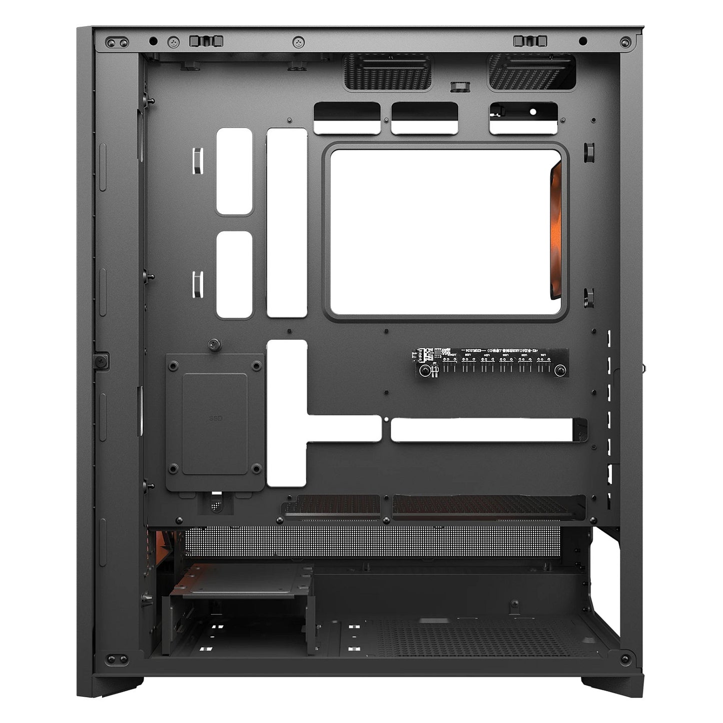 Midi COUGAR Airface 180, ARGB, Schwarz