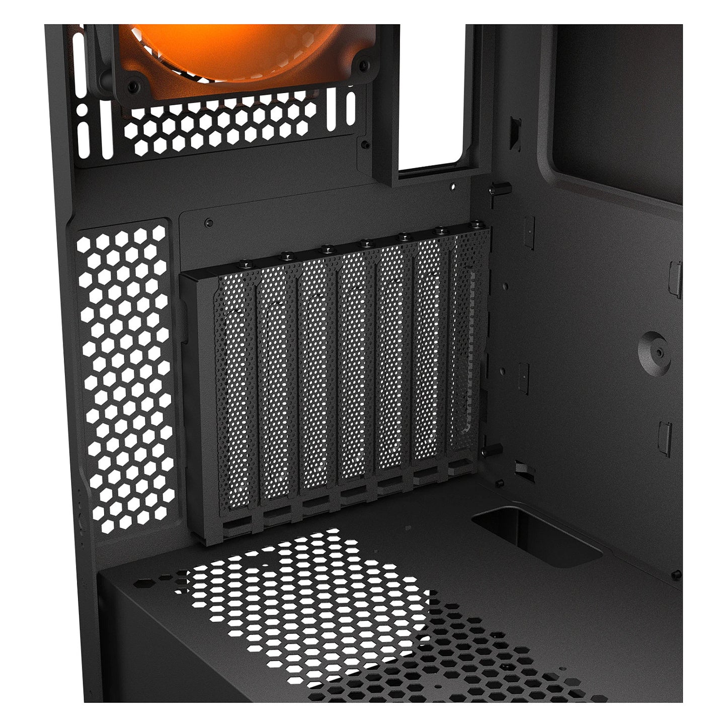 Midi COUGAR Airface FLO, ARGB, Schwarz