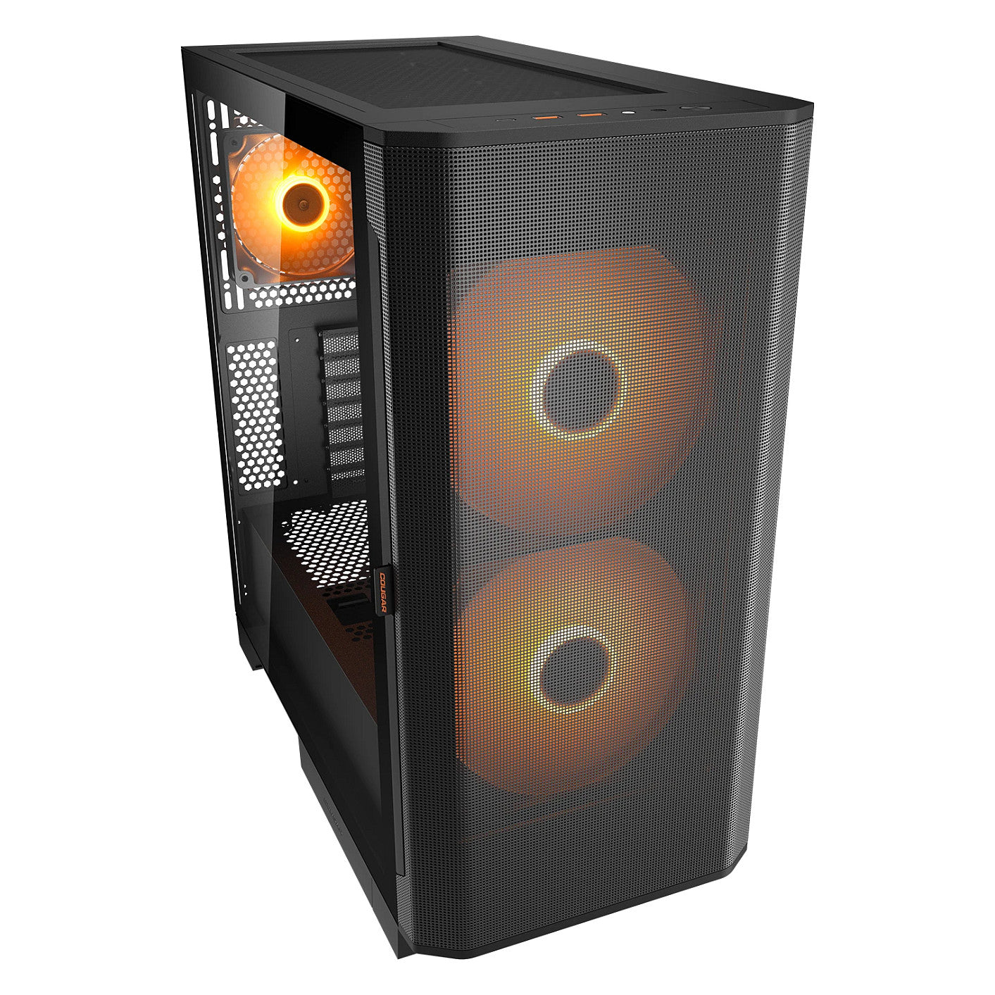 Midi COUGAR Airface FLO, ARGB, Schwarz