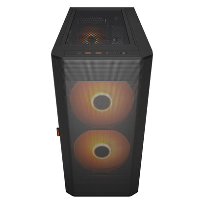 Midi COUGAR Airface FLO, ARGB, Schwarz