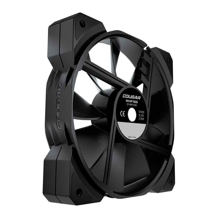 120mm COUGAR Gehäuse Lüfter MHP 120, Schwarz, 3er-Pack