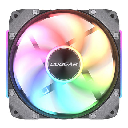 120mm COUGAR Gehäuse Lüfter Apolar 120 ARGB, Schwarz