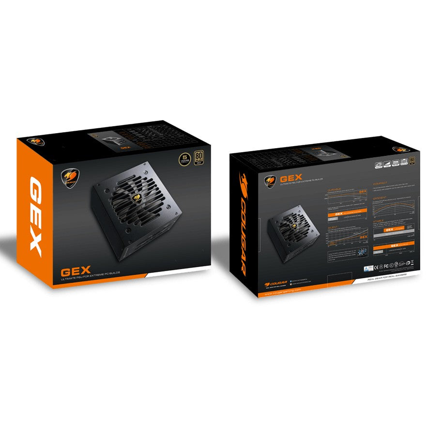 850W COUGAR Netzteil GEX 850W ATX3.0 / 80 Plus Gold / Modular