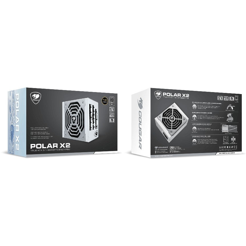 1050W COUGAR Netzteil POLAR X2 1050W ATX3.1/80 Plus Plat./Modular