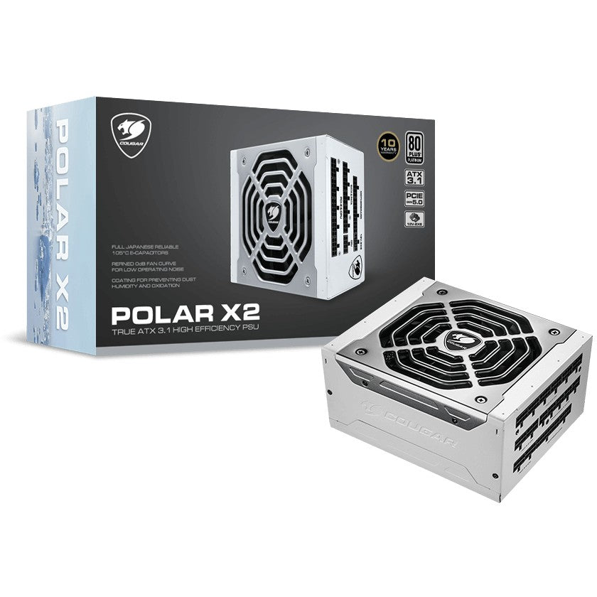 1050W COUGAR Netzteil POLAR X2 1050W ATX3.1/80 Plus Plat./Modular