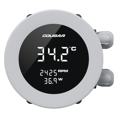 K COUGAR CPU Wasserkühlung Poseidon Vistek 240, ARGB, Weiß