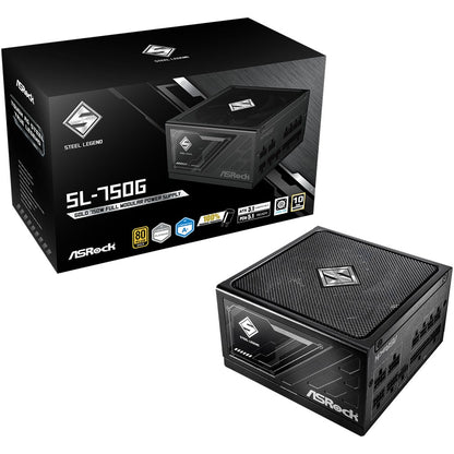 1000W ASRock Steel Legend SL-1000G 1000W ATX 80+ Gold black retail