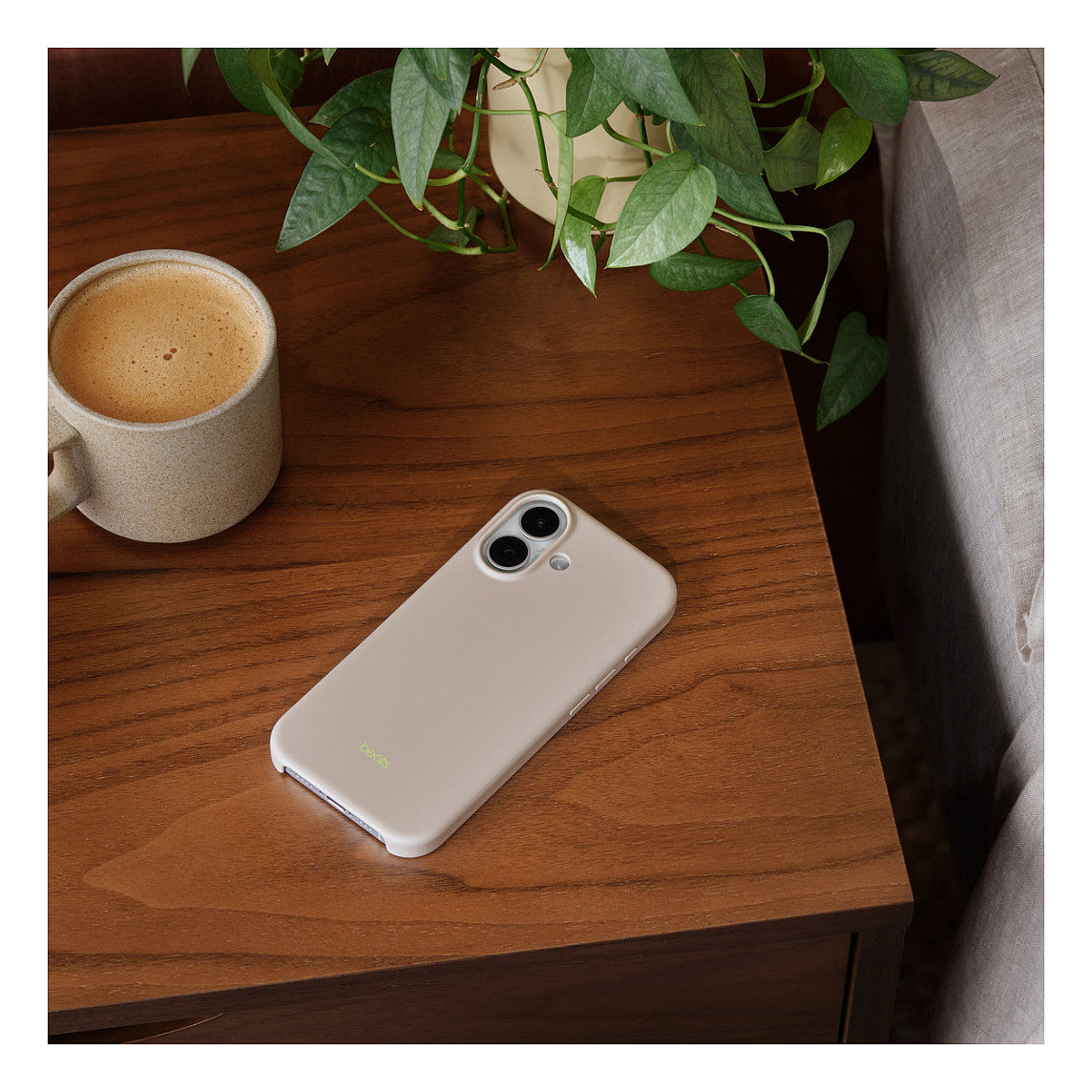 Beats Case iPhone 17 mit MagSafe und Kamerasteuerung (kalkstein)