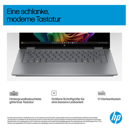 HP OmniBook X Flip 14-fm0056ng Intel® Core™ Ultra 5 226V Next Gen AI Notebook 35,6 cm (14"")