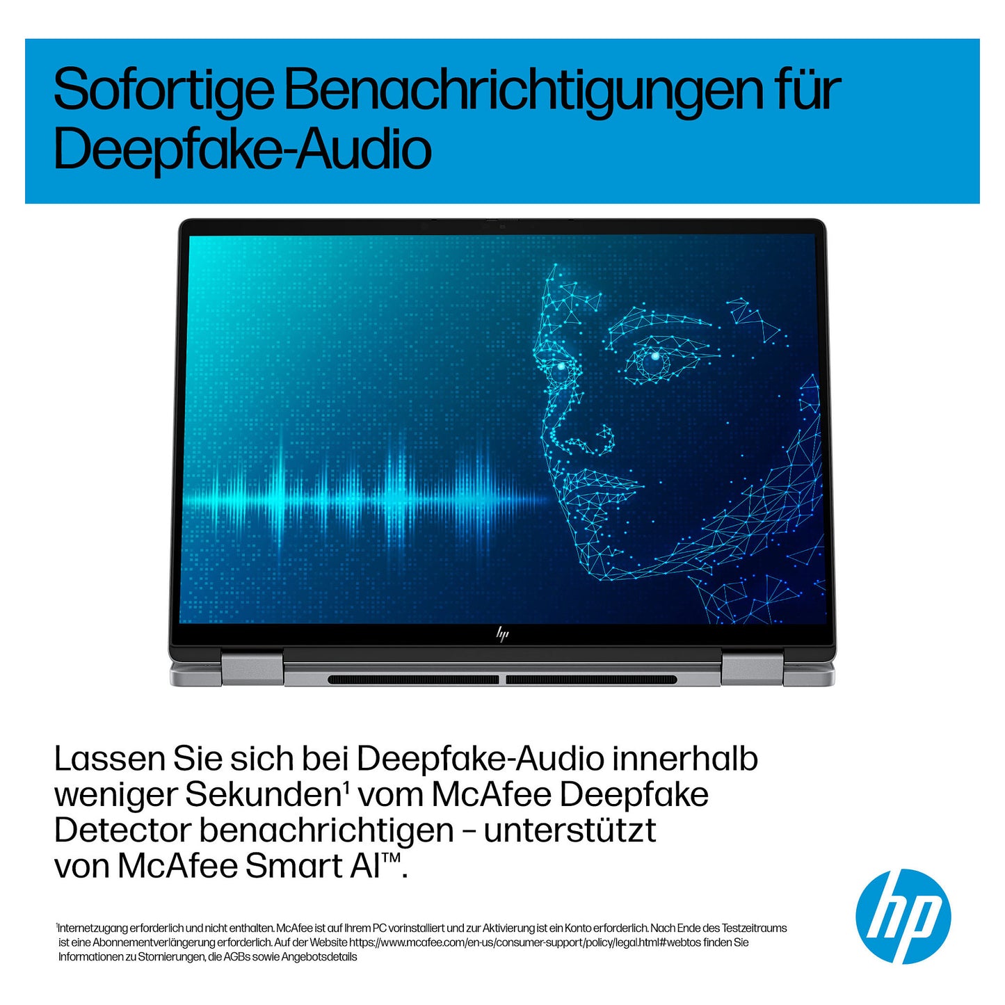HP OmniBook X Flip 14-fm0056ng Intel® Core™ Ultra 5 226V Next Gen AI Notebook 35,6 cm (14"")