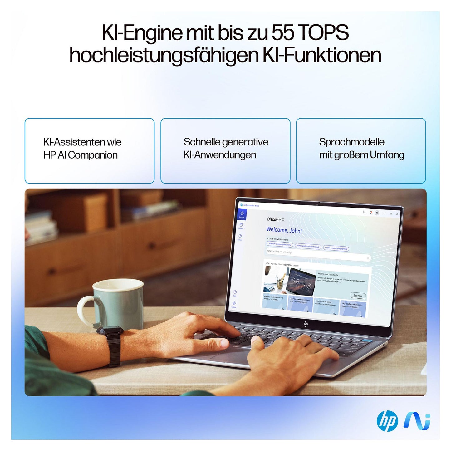 HP OmniBook Ultra 14-fd0099ng AMD Ryzen™ AI 9 HX 375 Notebook 35,6 cm (14"")
