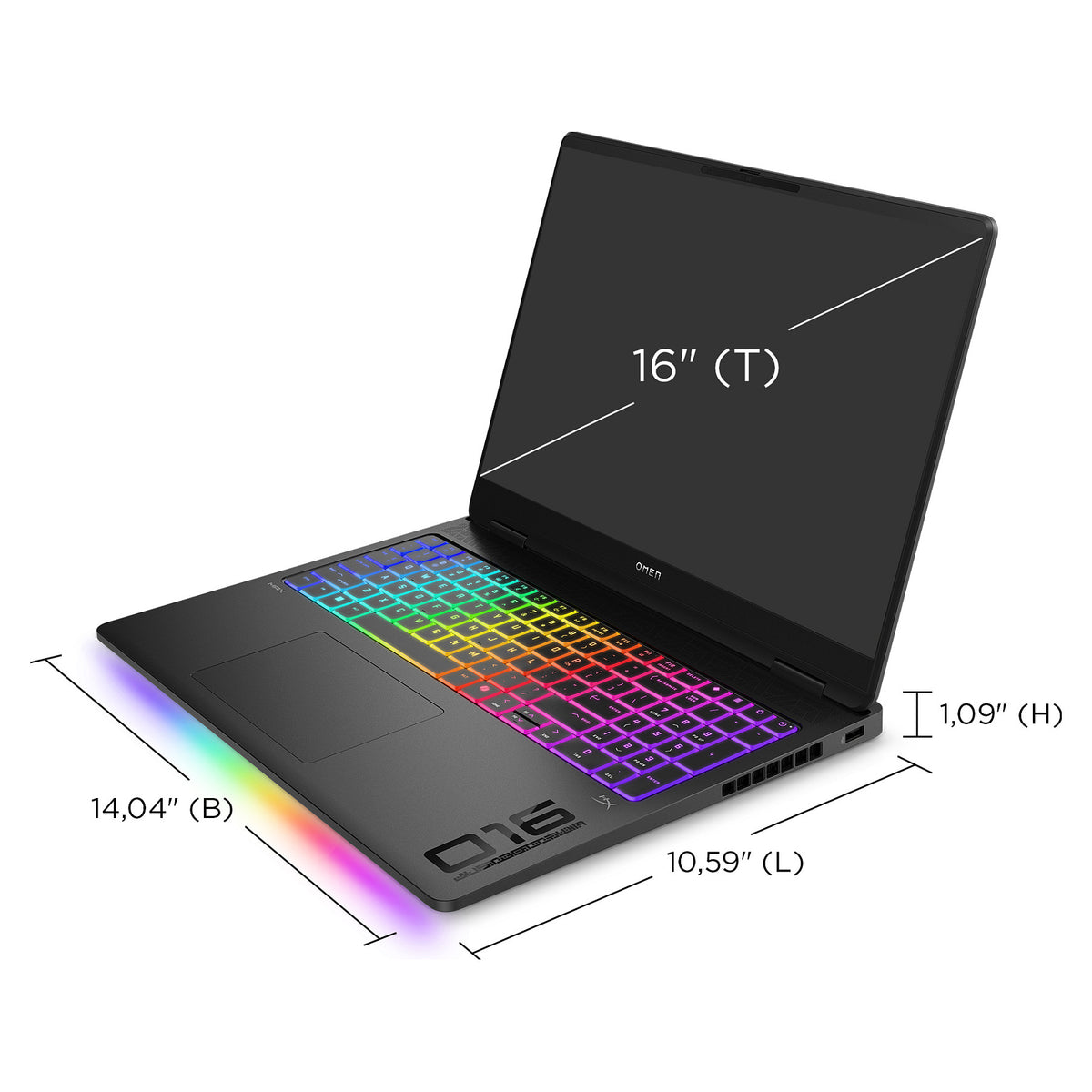 HP Omen Max 16" WQXGA Ryzen AI 7 H350 32GB/1TB SSD RTX 5070Ti Win11 Home - 16-ak0473ng