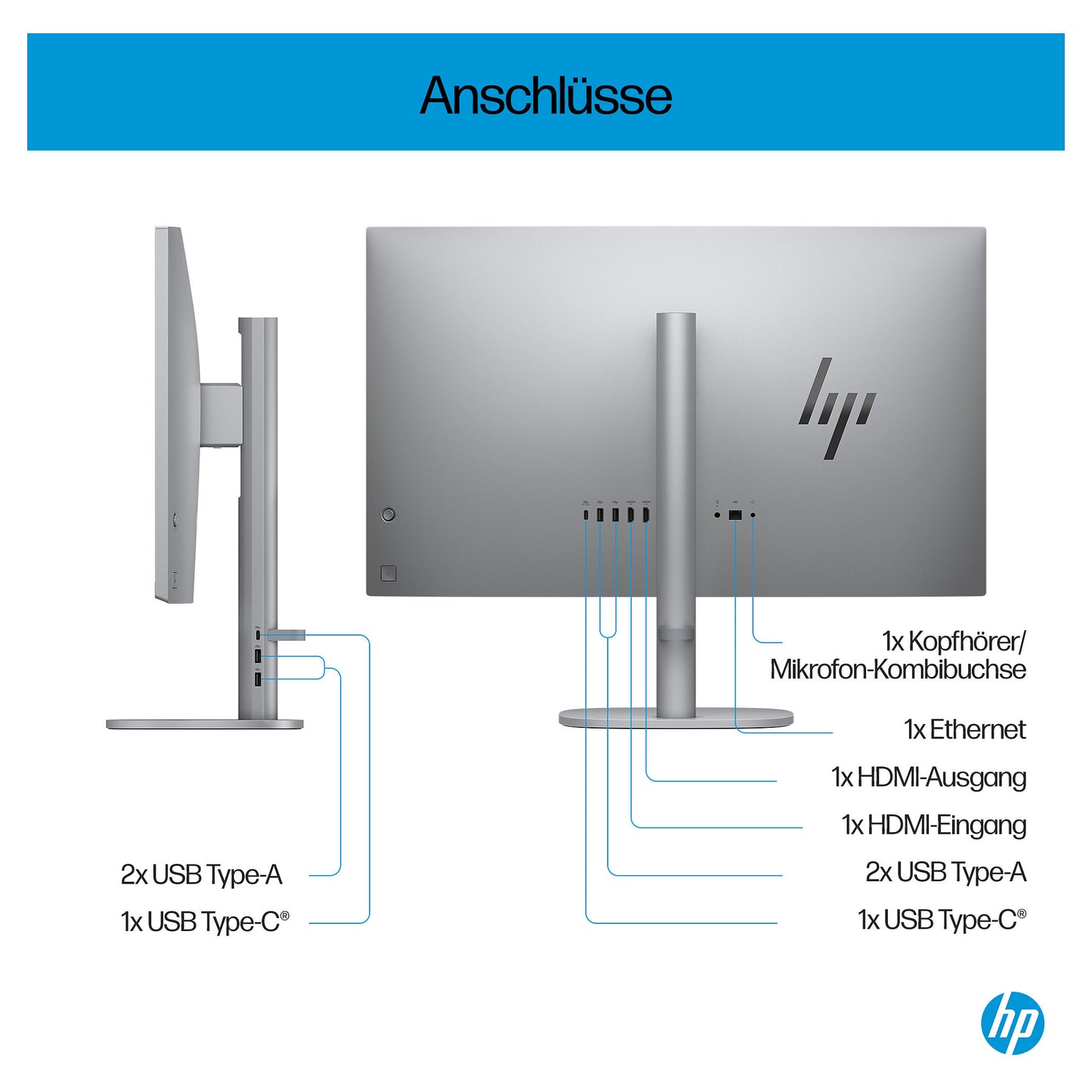 HP OmniStudio X 27" FHD IPS All-in-One Ultra 7-155H 16GB/1TB SSD Win11 27-cs0073ng