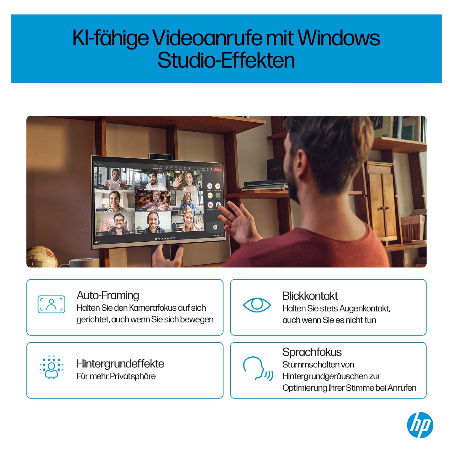 HP OmniStudio X 27" FHD IPS All-in-One Ultra 5-125H 16GB/512GB SSD Win11 27-cs0450ng