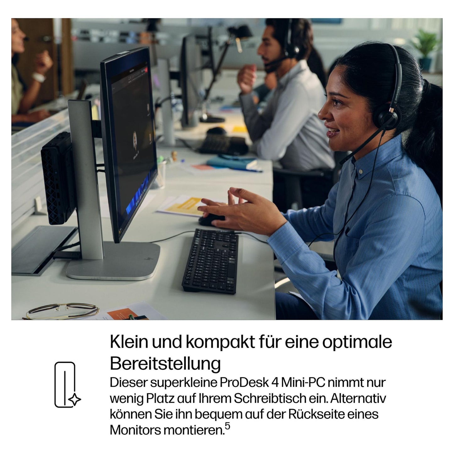 HP ProDesk 4 Mini G1i CU7-265T/24GB/512SSD/W11Pro WLAN