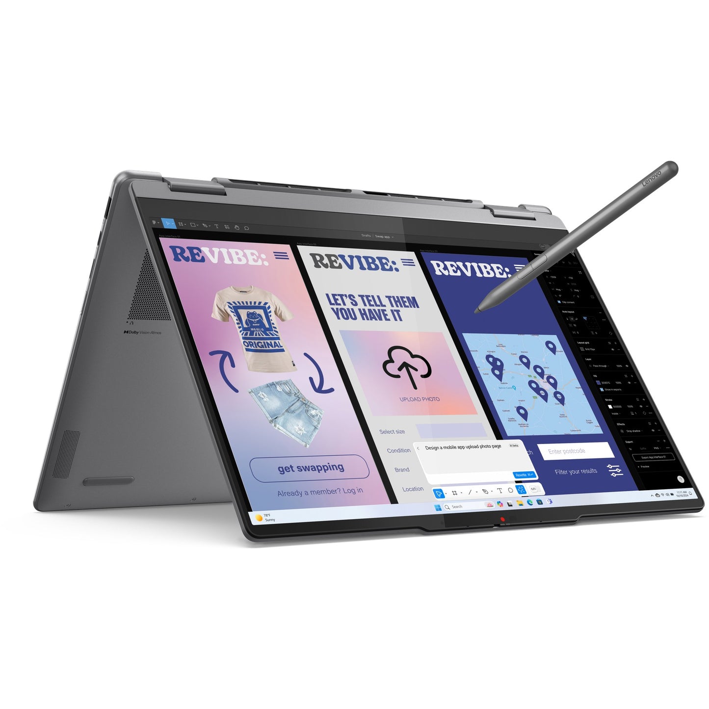 Lenovo Yoga 7 2-in-1 14ILL10 14" 2,8K OLED 2in1 Ultra 7 256V 16GB/1TB SSD Win11