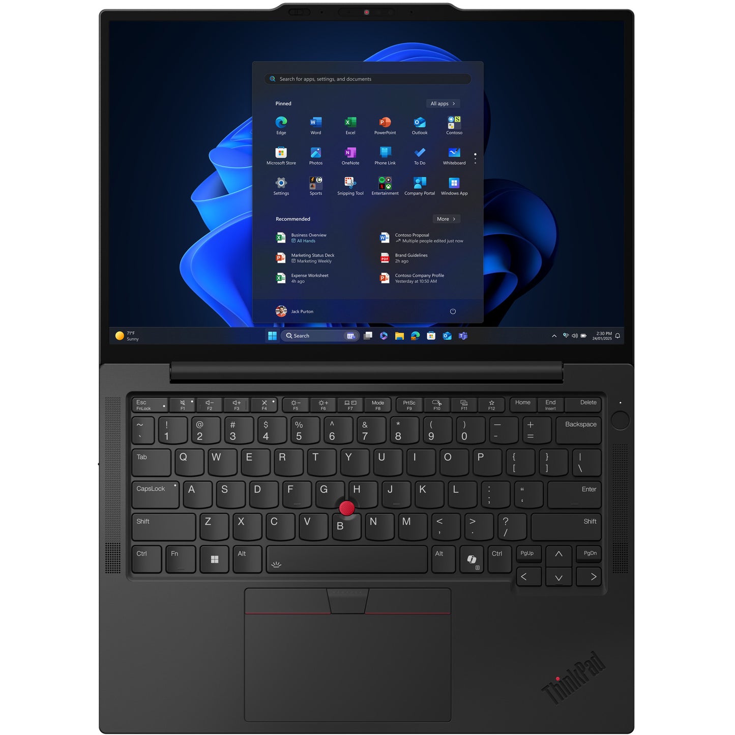 LENOVO ThinkPad X13 G6 Intel Core Ultra 5 225U 33,78cm 13,3Zoll WUXGA 32GB 1TB SSD UMA W11P WWAN Ready AI PC Black