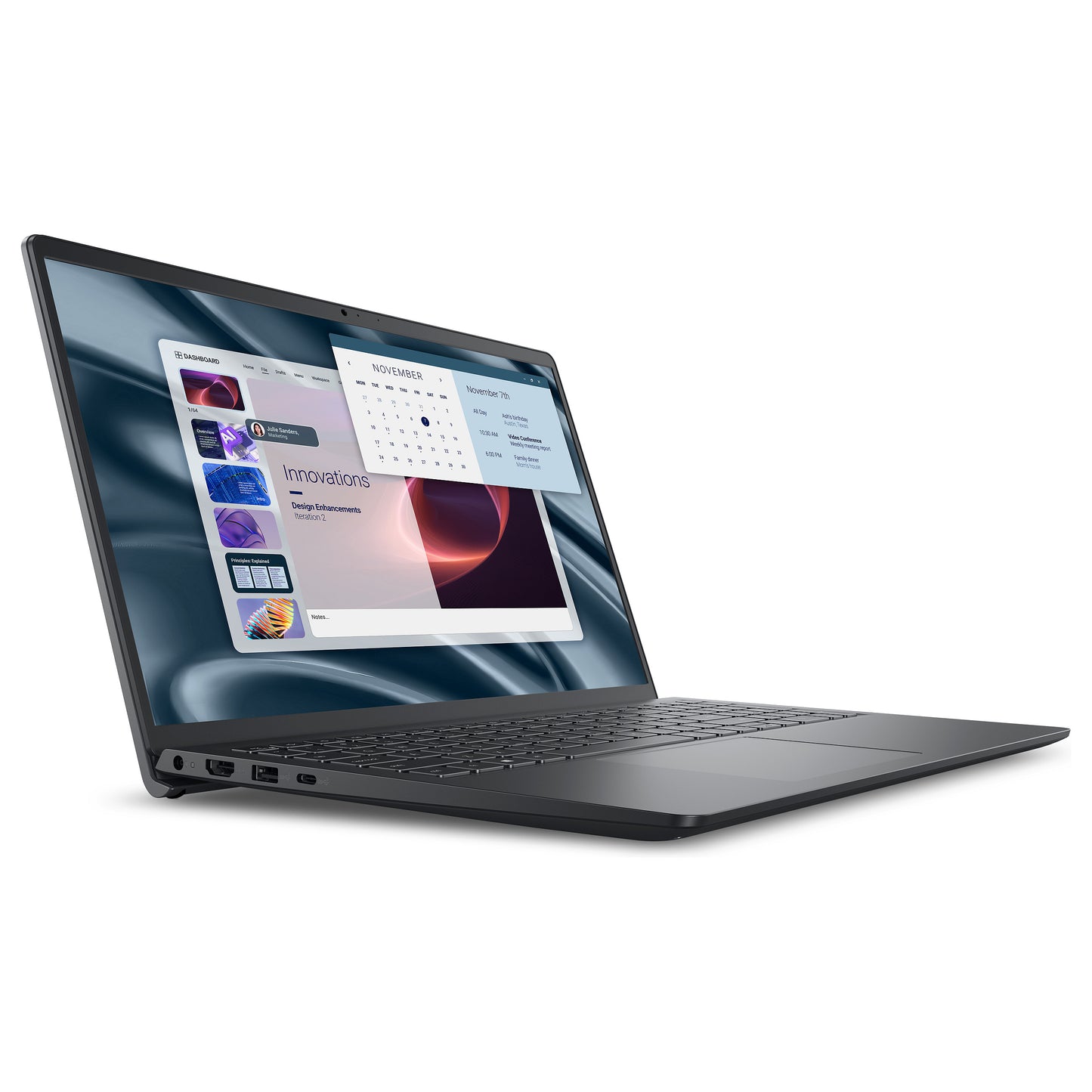 Dell Pro 15 Essential PV15255|AMD R5 7520U|8GB|512GB SSD|15.6" FHD|AMD Radeon|W11 Pro|1Y Basic Onsite