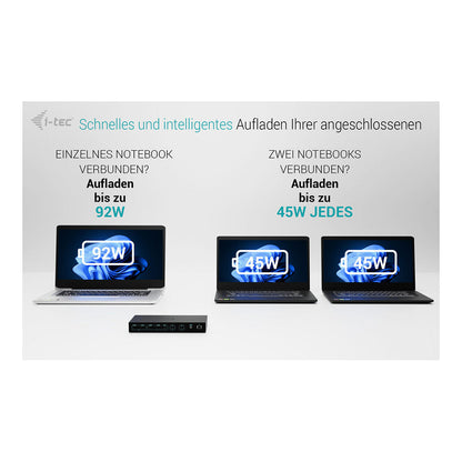 D I-TEC USB-C KVM DOCKING STATION