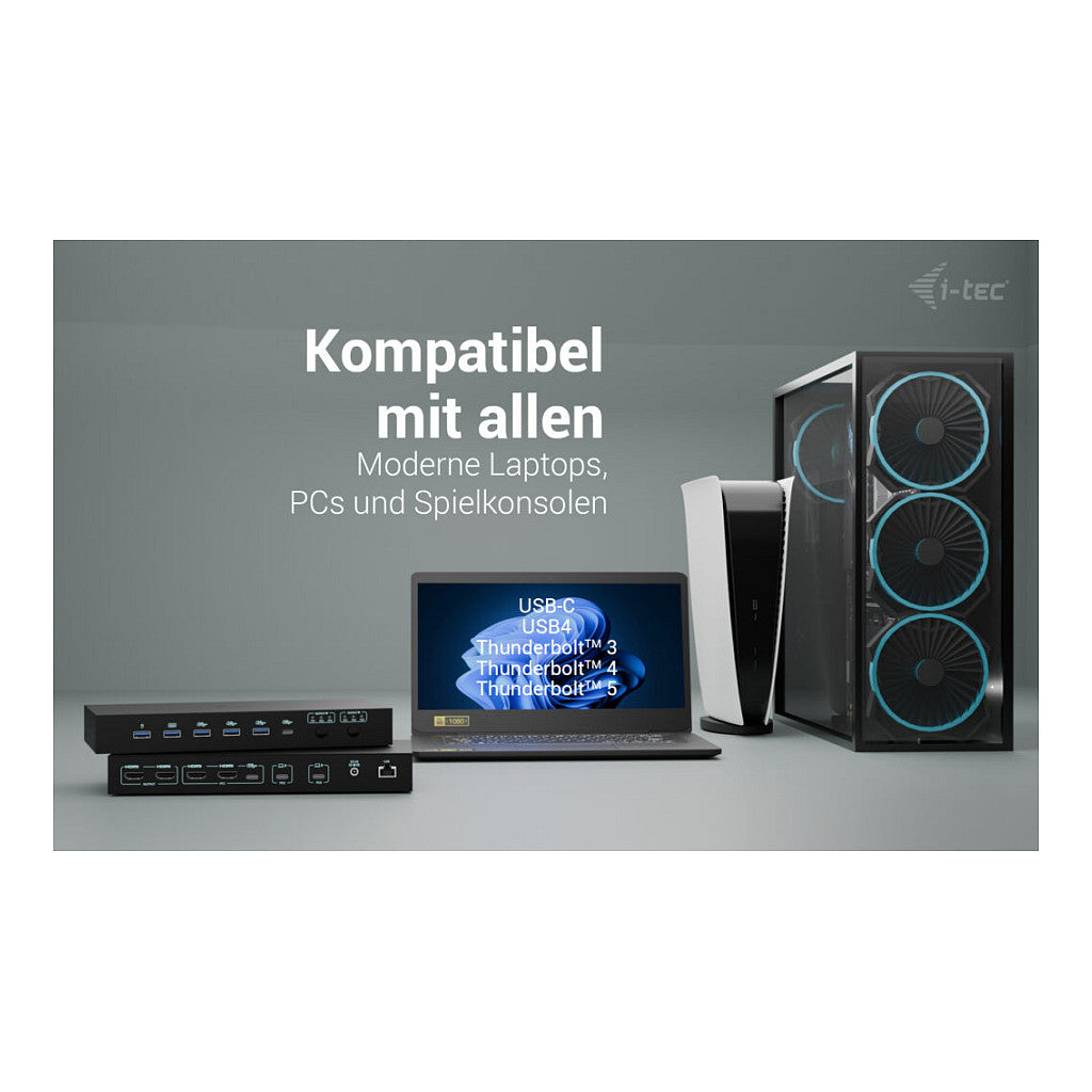 D I-TEC USB-C KVM DOCKING STATION