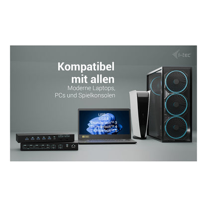 D I-TEC USB-C KVM DOCKING STATION