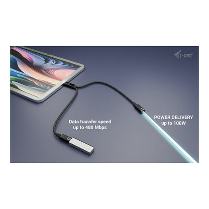 D I-TEC USB-C SPLITTER AUDIO/DATA